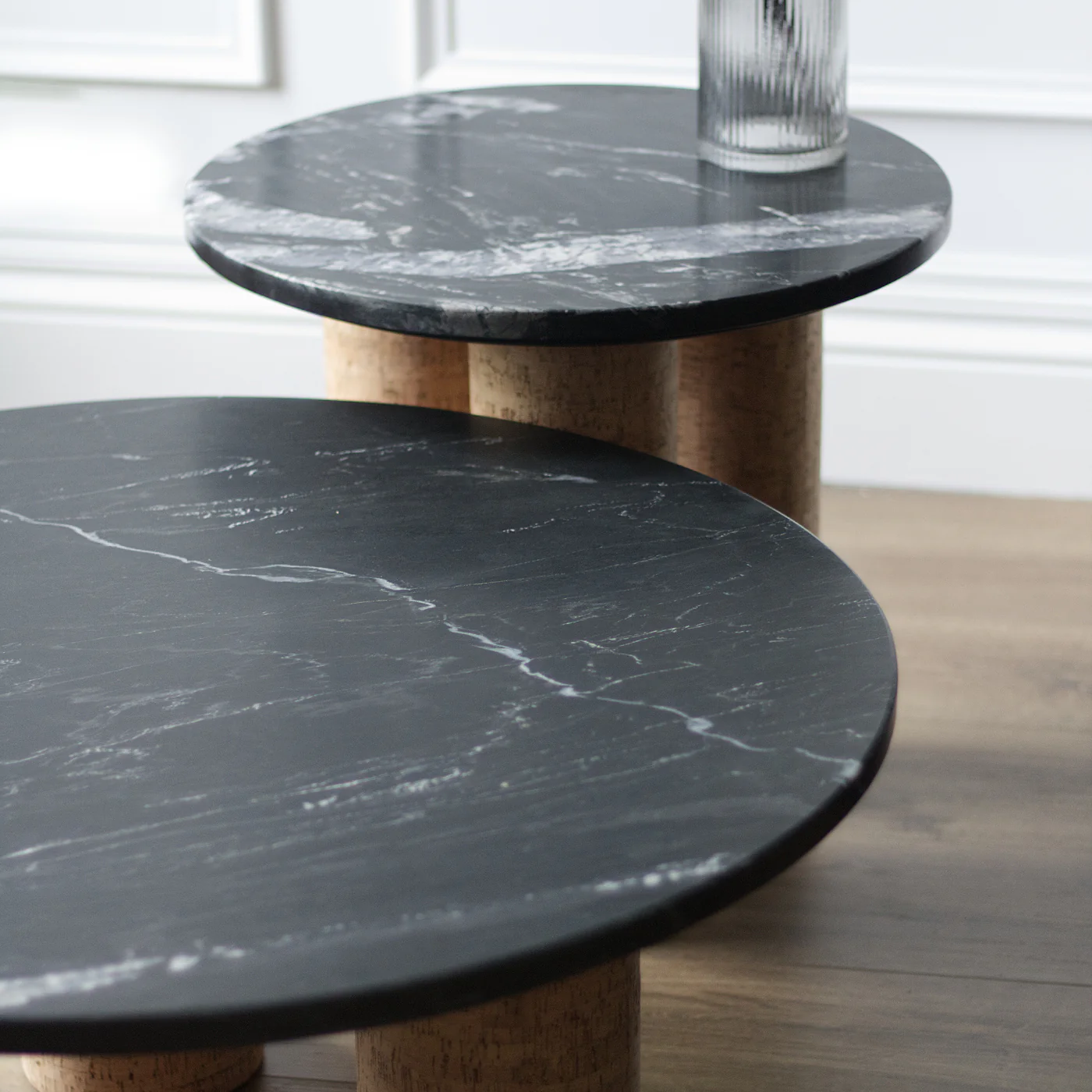 Bjarke Black Marble Side Table - Image 2