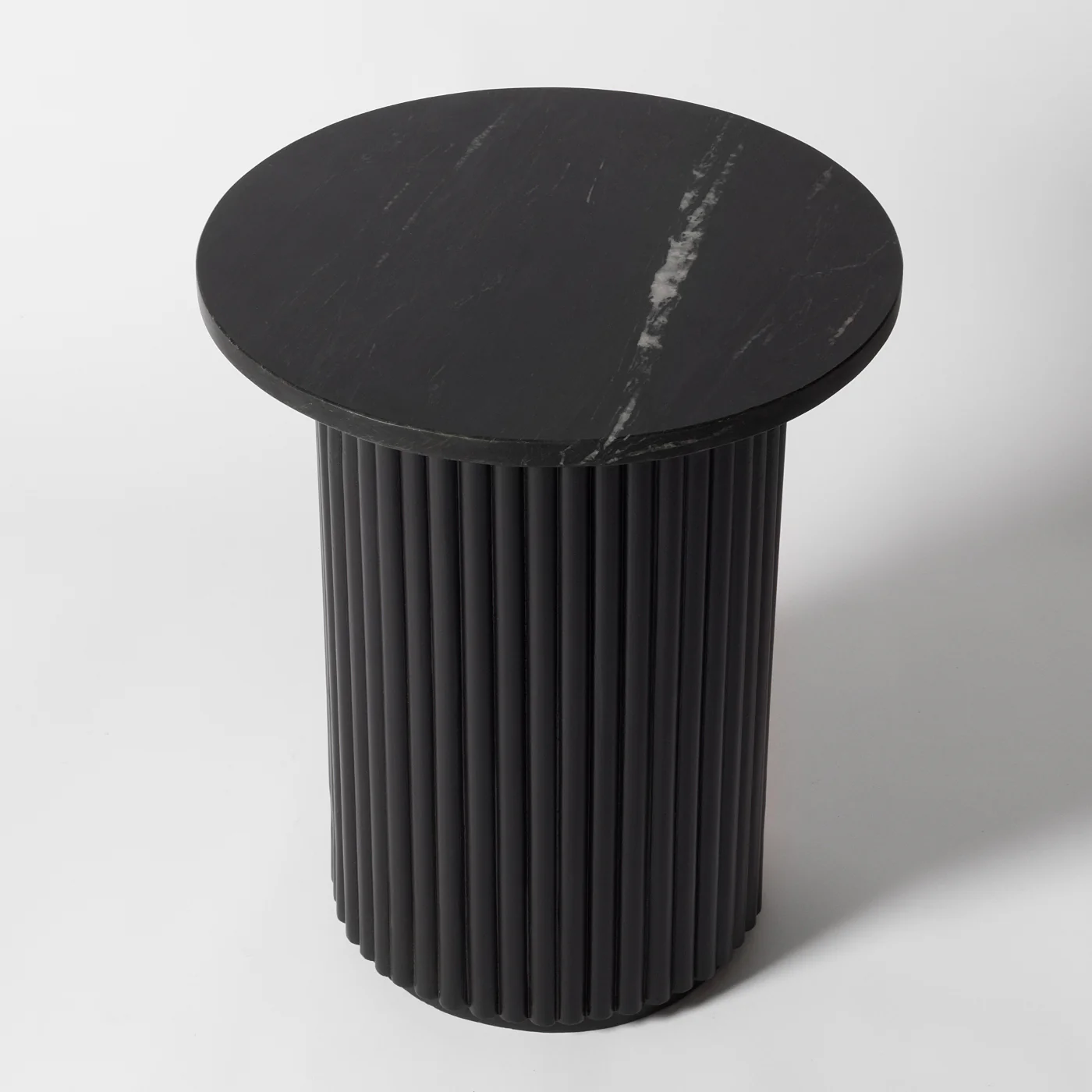 Olavi Black Marble Side Table - Image 5