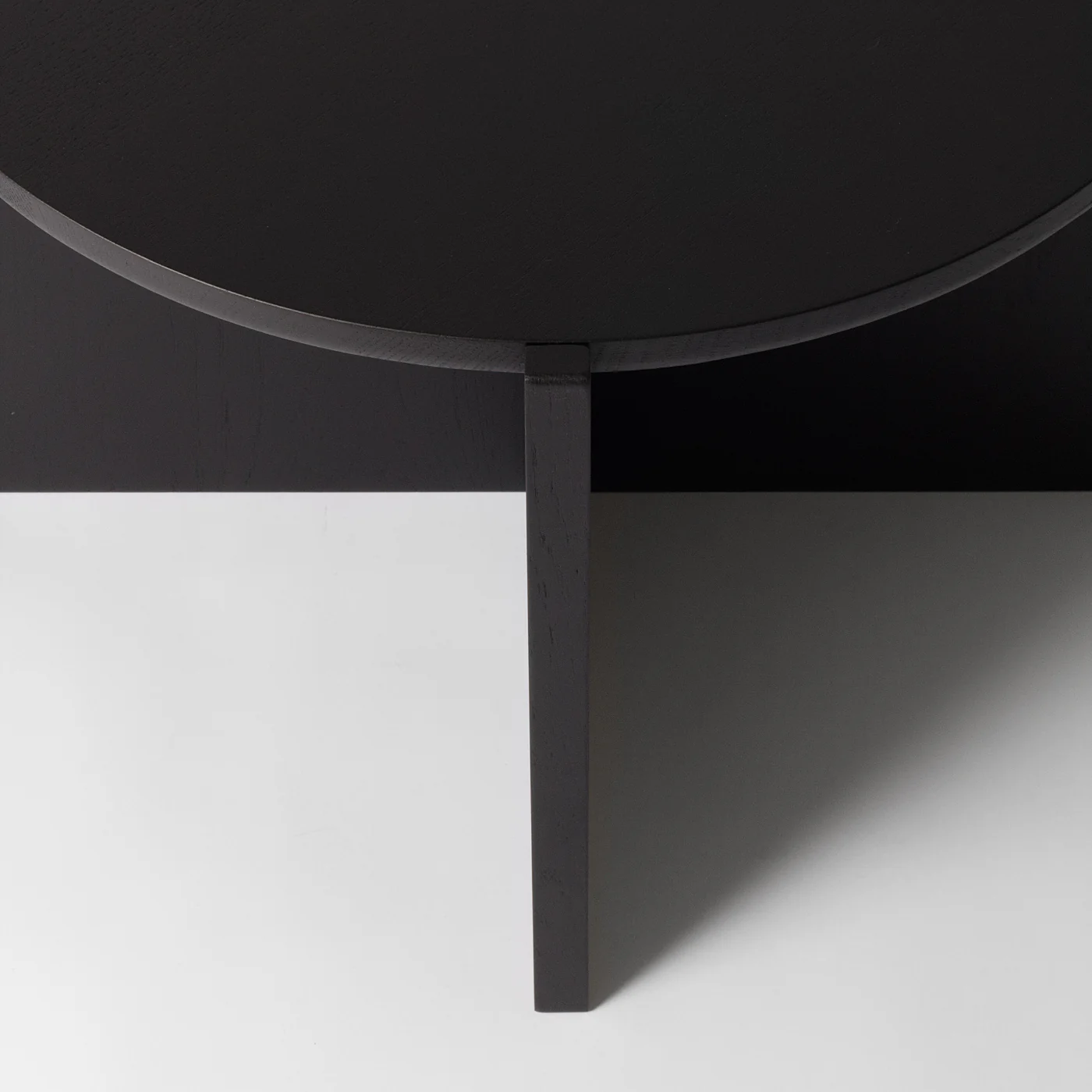 Fika Round Black Coffee Table - Image 5