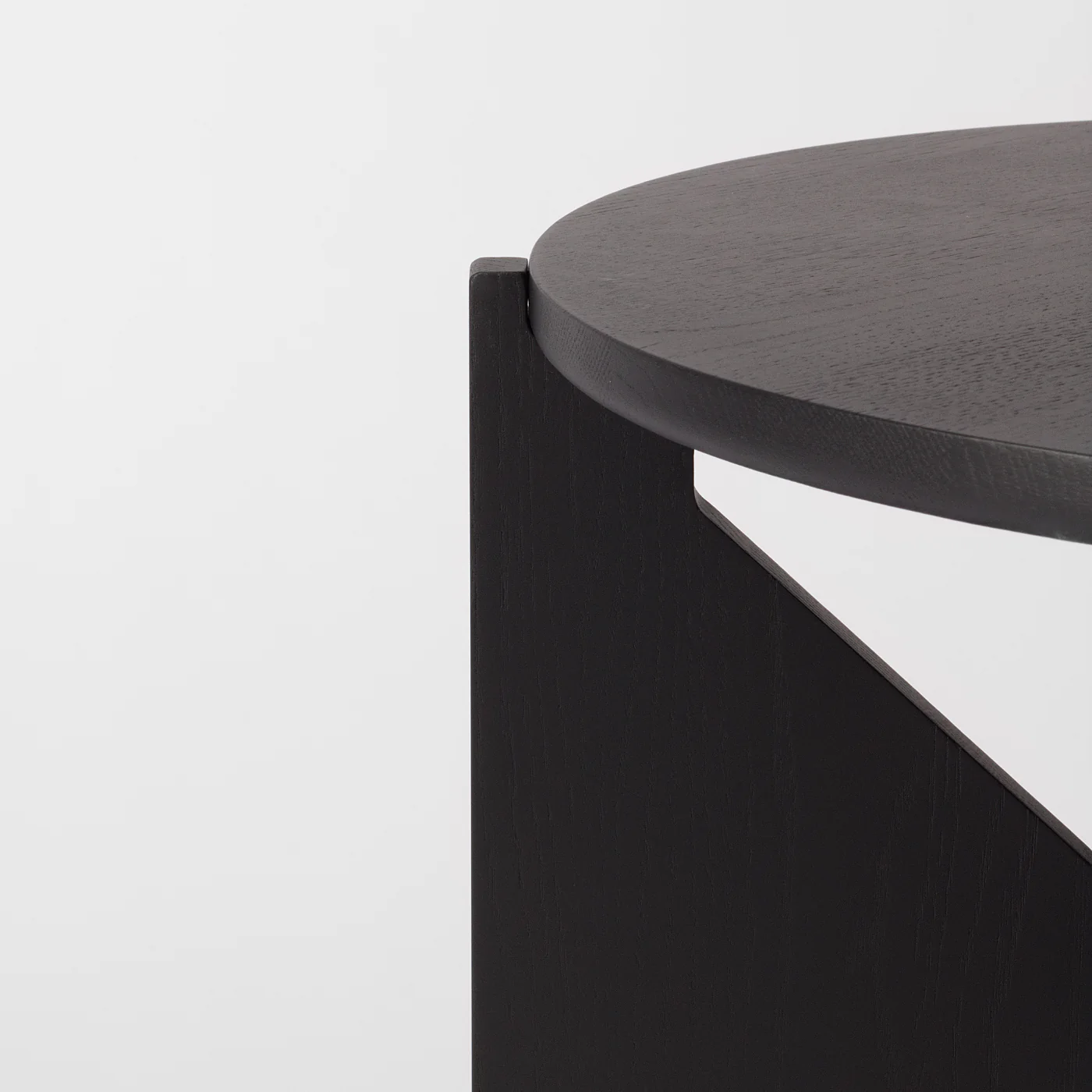 Fika Round Black Coffee Table - Image 6