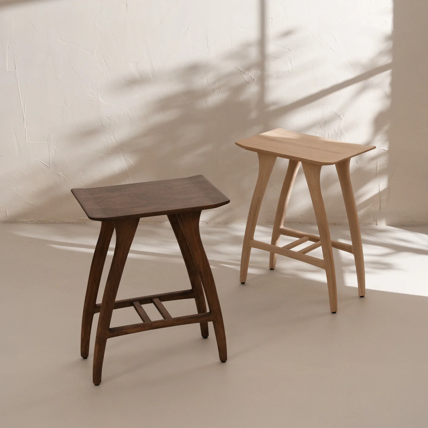 Floe Oak Bar Stool - Image 5