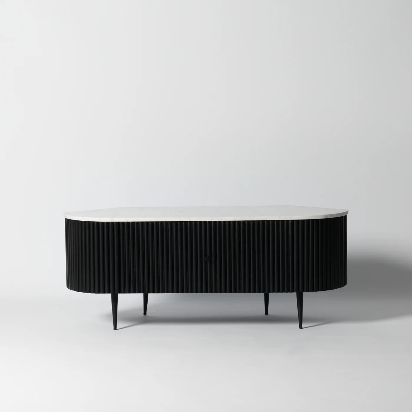 Gunhild Black Corner Tv Unit - Image 6