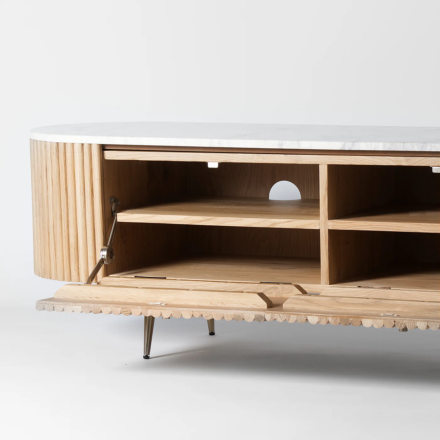 Gunhild Oak Media Unit - Image 8