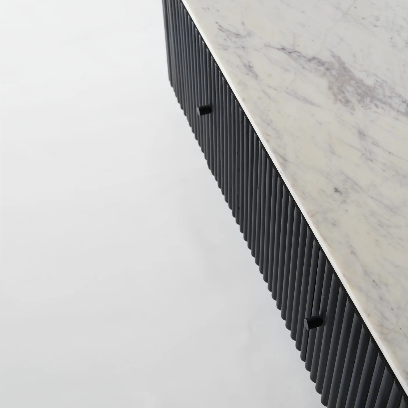 Gunhild White Marble TV Stand - Image 5