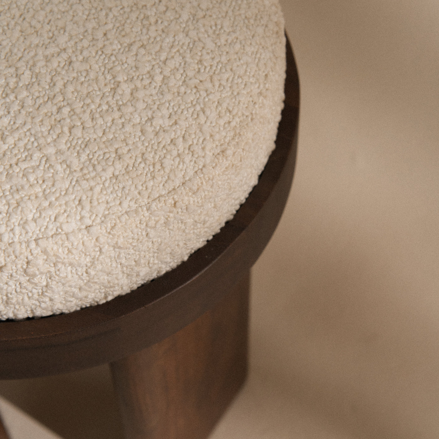 Kenji Boucle Pouffe - Image 2