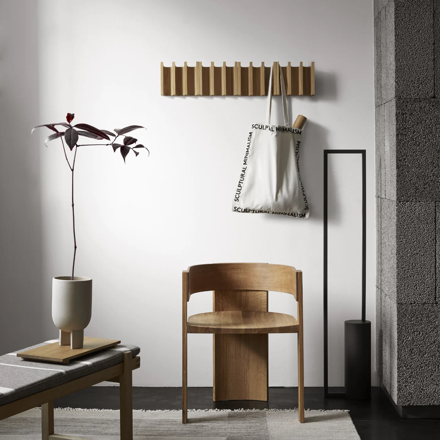 Krog Coat Hooks Oak - Image 3