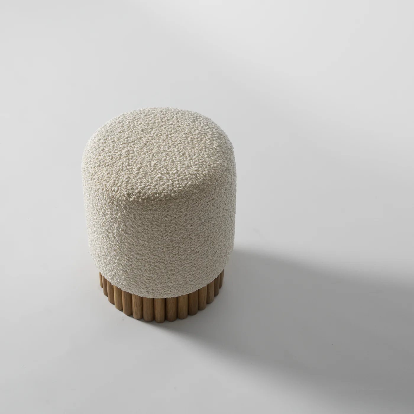 Kurume Oak Foot Stool - Image 2