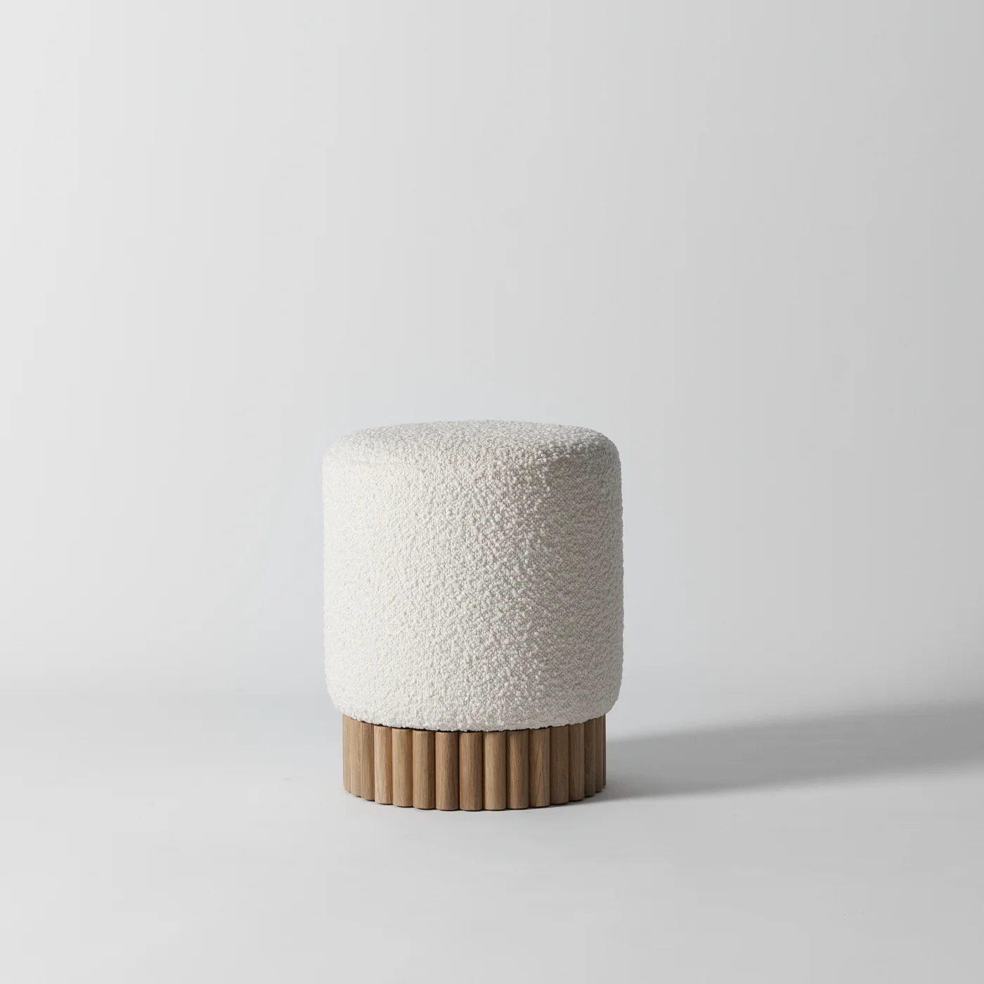 Kurume Oak Foot Stool - Image 3