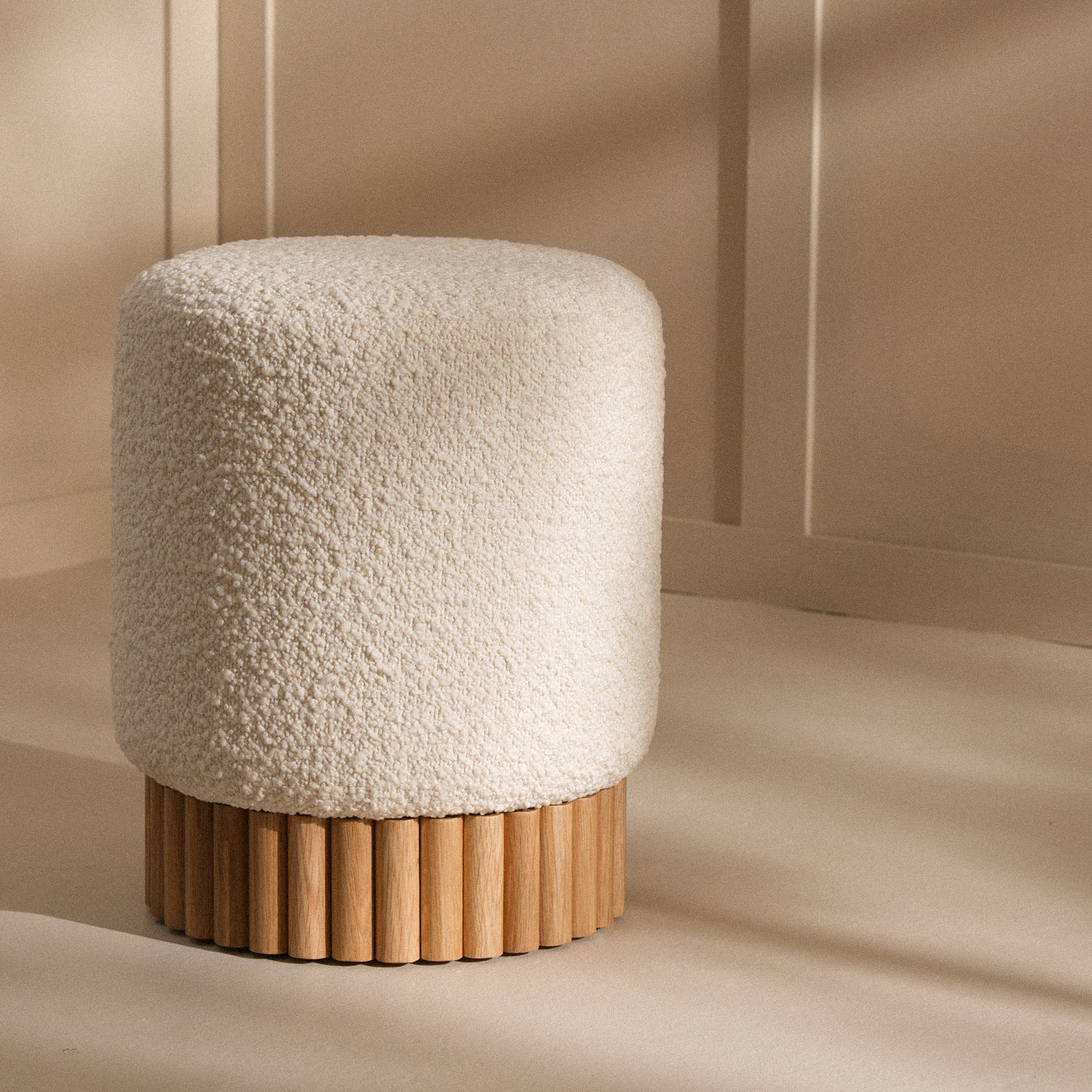 Kurume Oak Foot Stool - Image 4