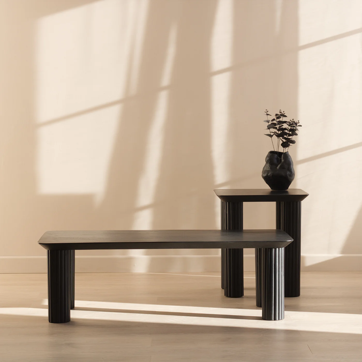 Larsen Rectangle Coffee Table Black