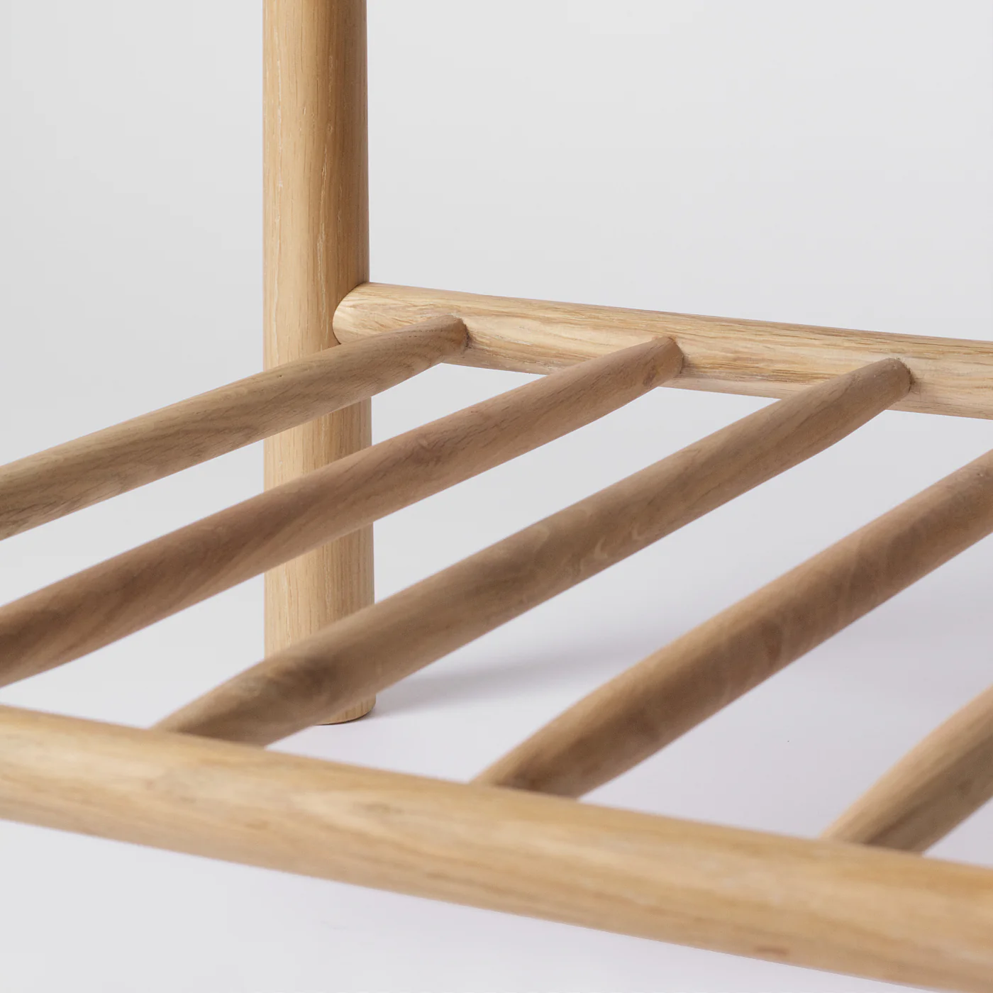 Lena Oak Bedside Table - Image 3