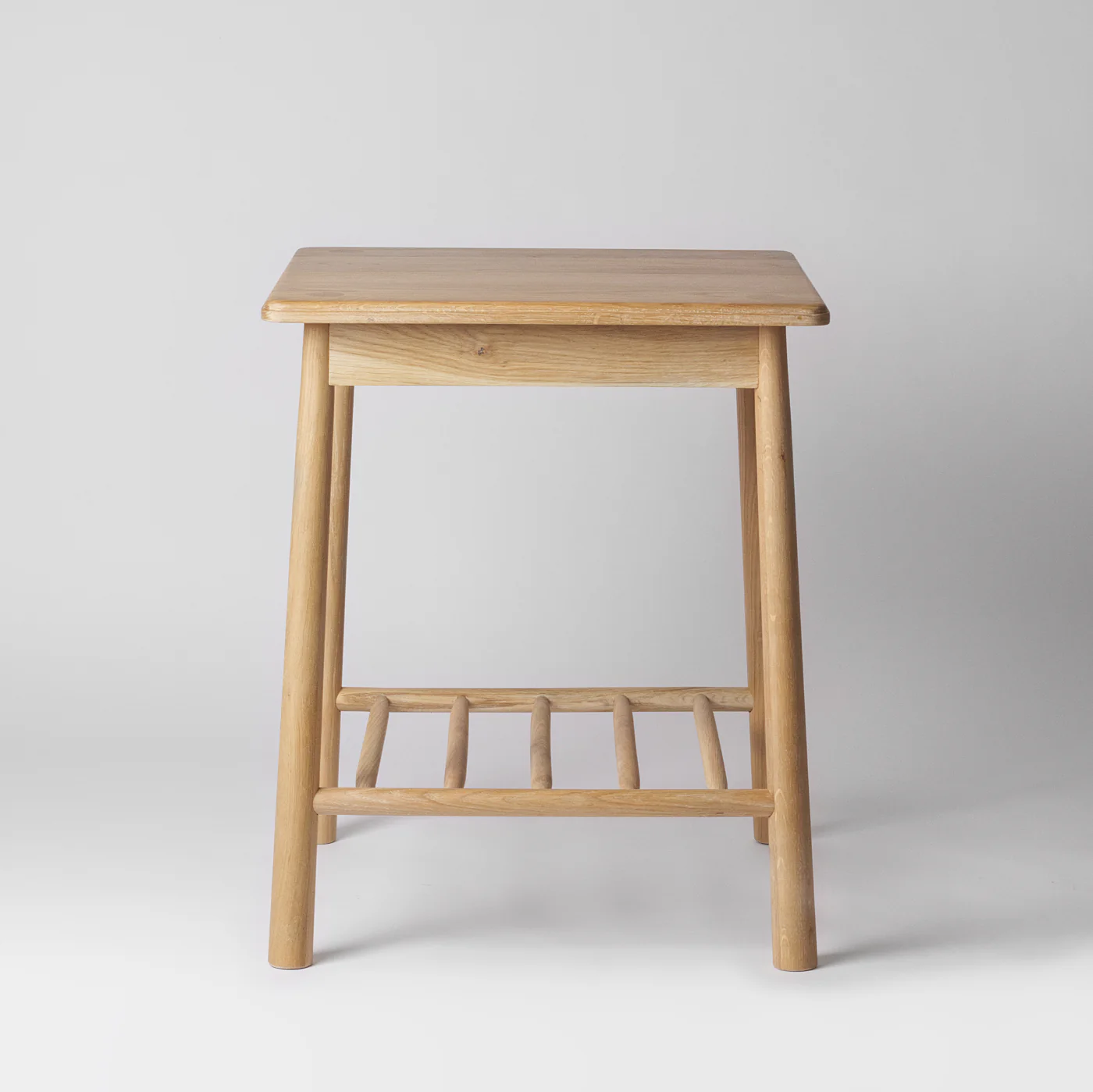 Lena Oak Bedside Table - Image 6