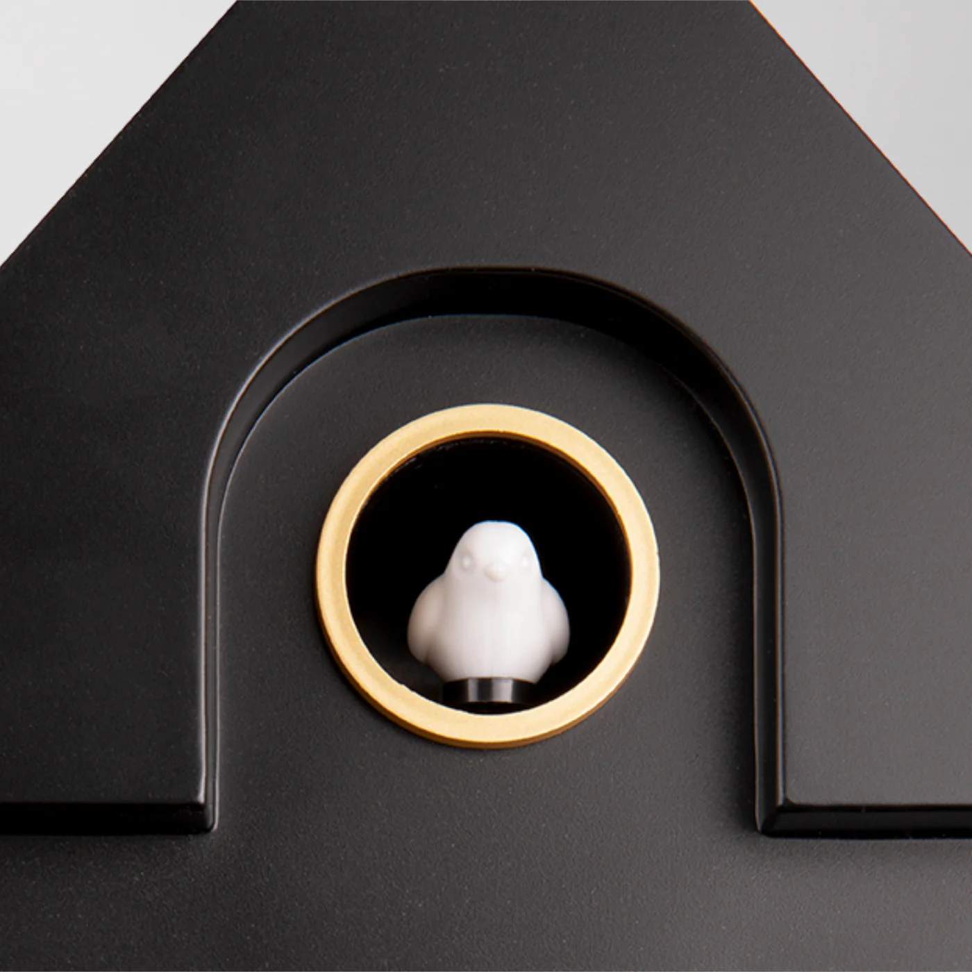 Leif Matte Black Cuckoo Clock - Image 3