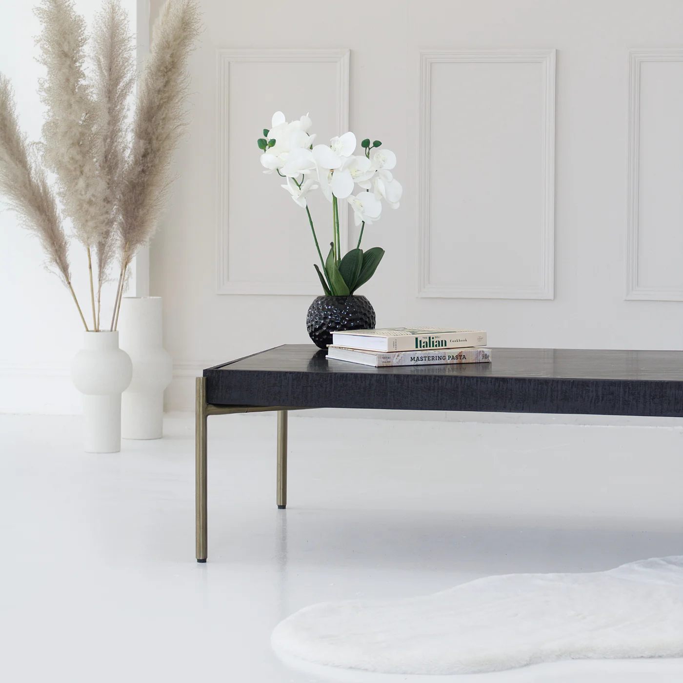 Moxie Black Marble Coffee Table - Image 2
