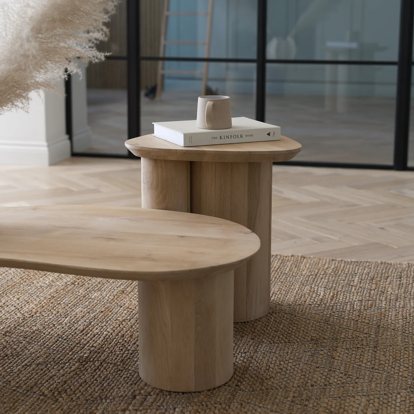 Organisk Side Table Oak - Image 5