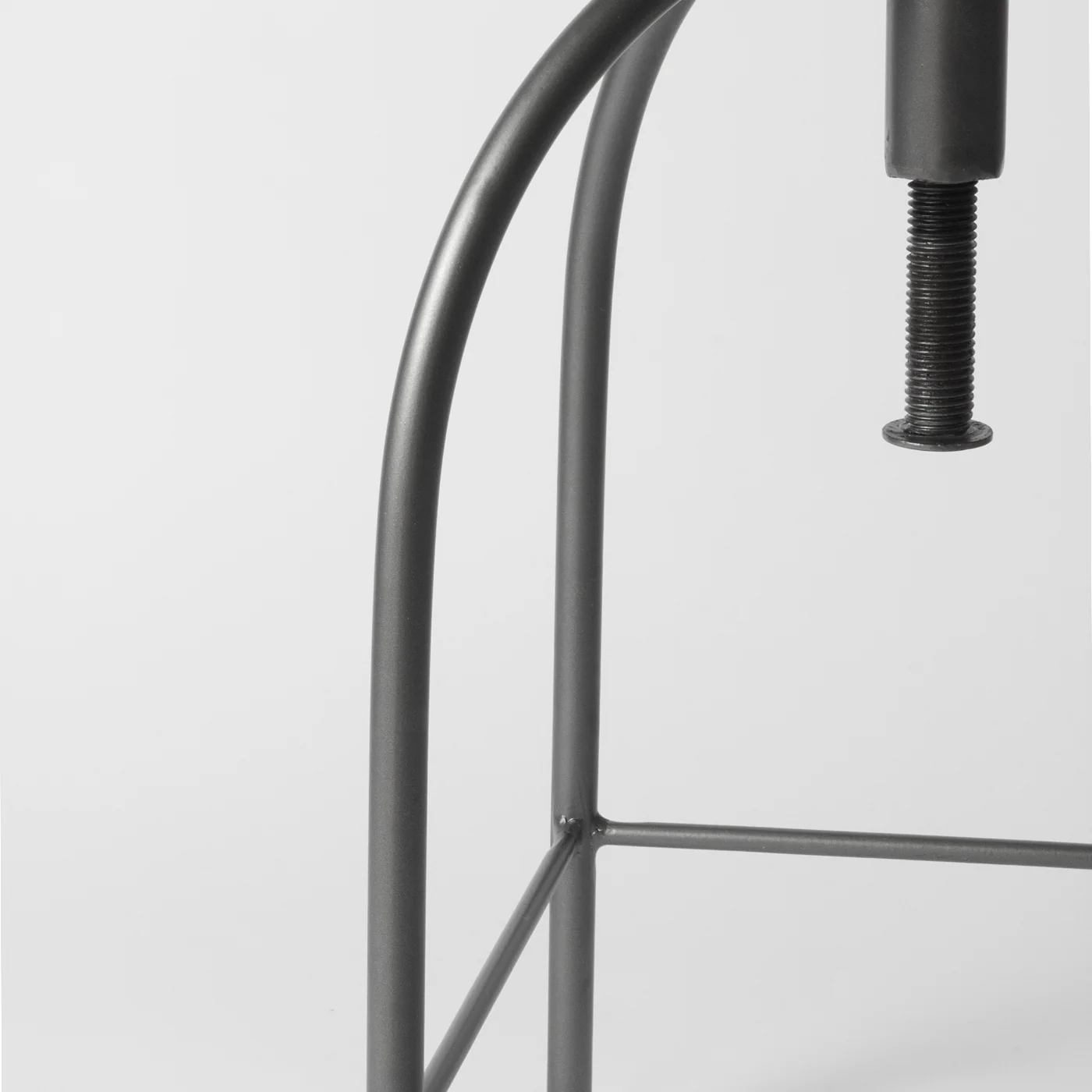 Reggie Adjustable Leather Bar Stool - Image 3
