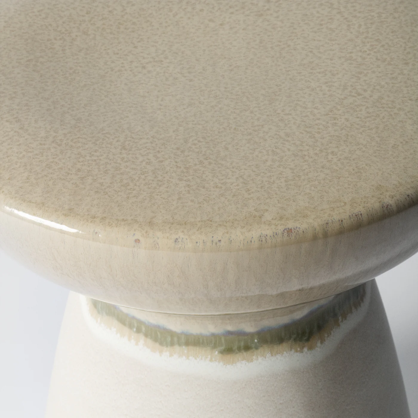 Spectra Ceramic Side Table Sand - Image 5