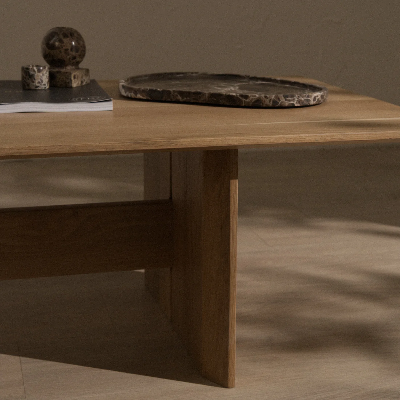Tramm Oak Coffee Table - Image 5