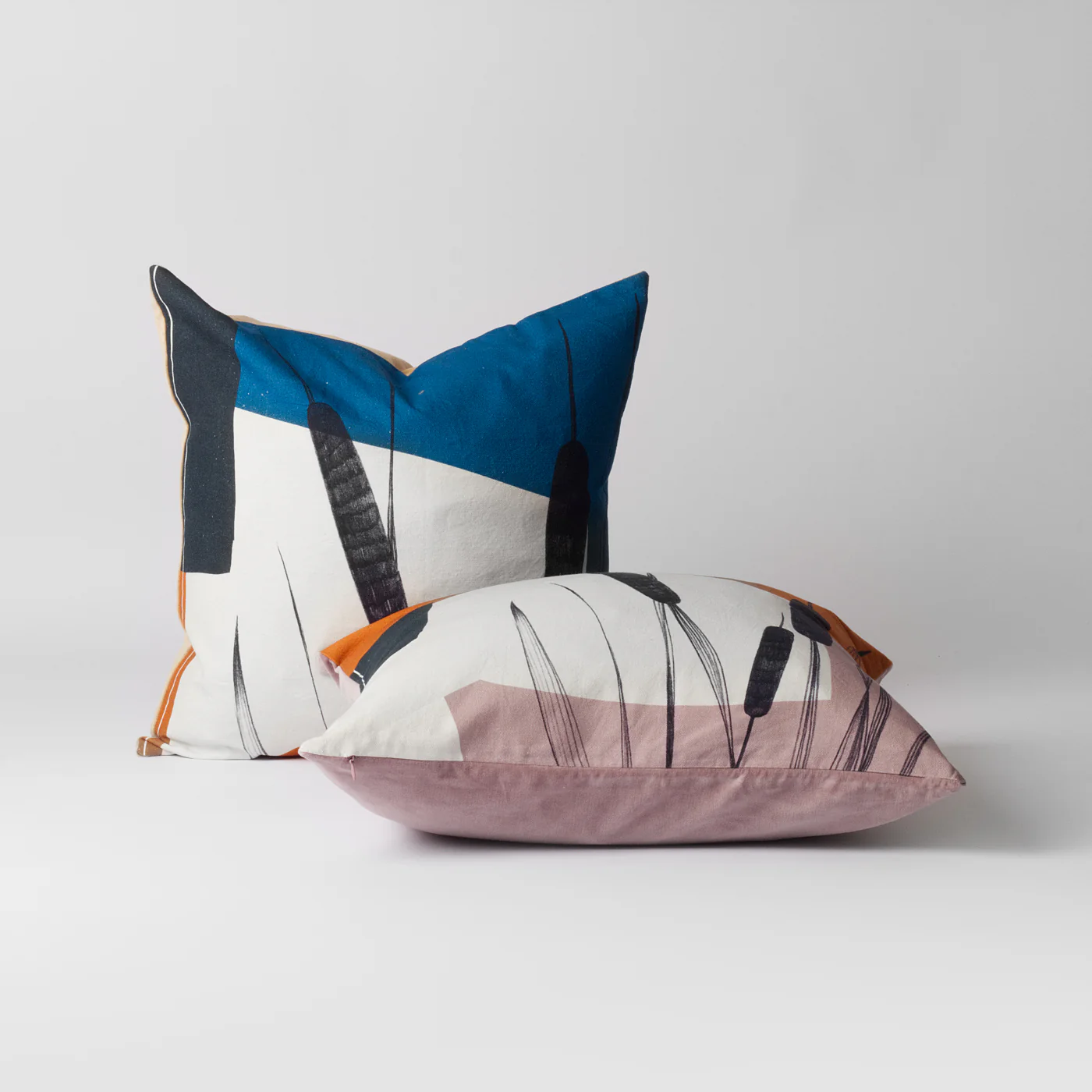 Uller Bulrush Cushion, Orange - Image 5