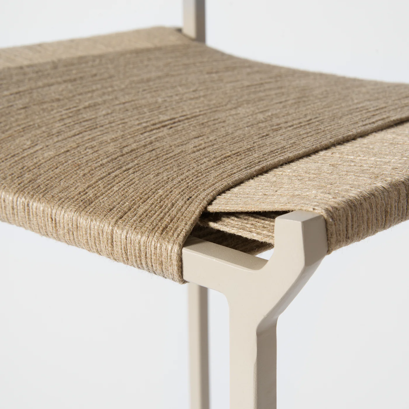 Wapu Woven Bar Stool Taupe - Image 5